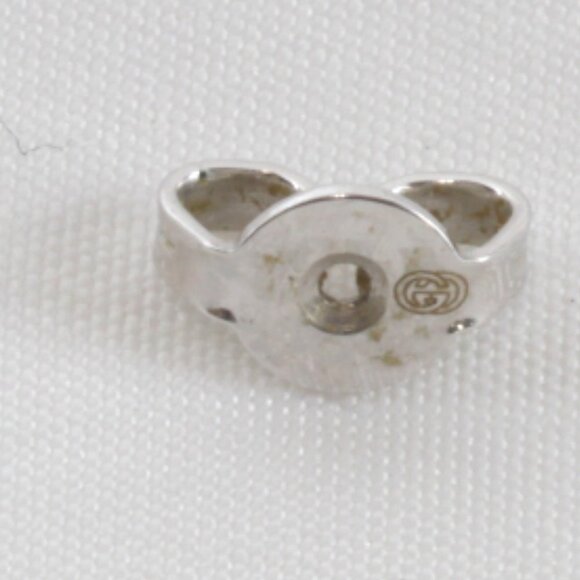 GUCCI 18k White Gold Earrings - Picture 6 of 9